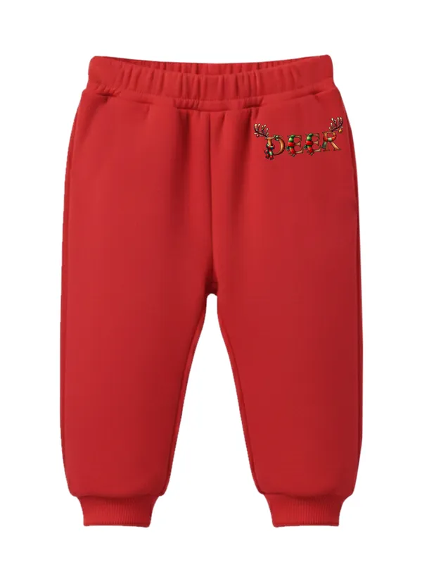 Red_Hooded_Sweatshirt_And_Jogger_Set_for_Girls