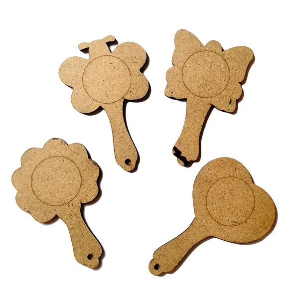 Pine_Mdf_Flower_Heart_Shape_Hand_Mirror_Craft_Blanks__Set_Of_4