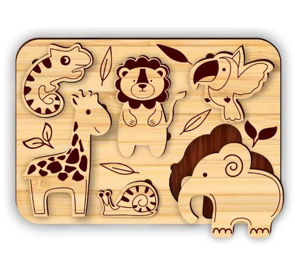 Pine_Mdf_Safari_Animals_Educational_Puzzle_Board_For_Kids_Set_Of_1