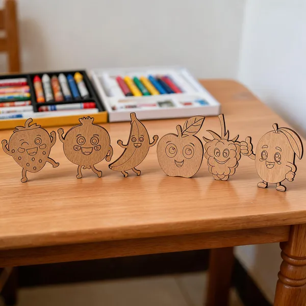 Pine_Mdf_Fruit_Character_Colouring_Craft__Set_Of_6
