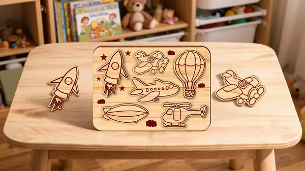 Pine_Mdf_Air_Vehicles_Educational_Puzzle_Board_For_Kids_Set_Of_1