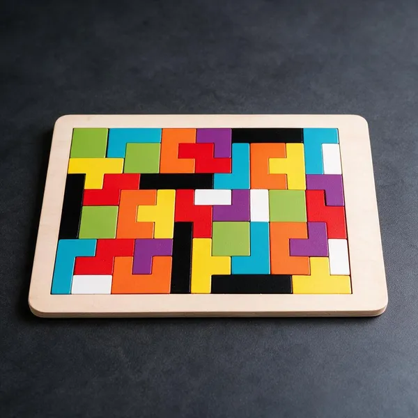 Colourful_Geometric_Pattern_Pine_Mdf_Puzzle_Board_Set_Of_1