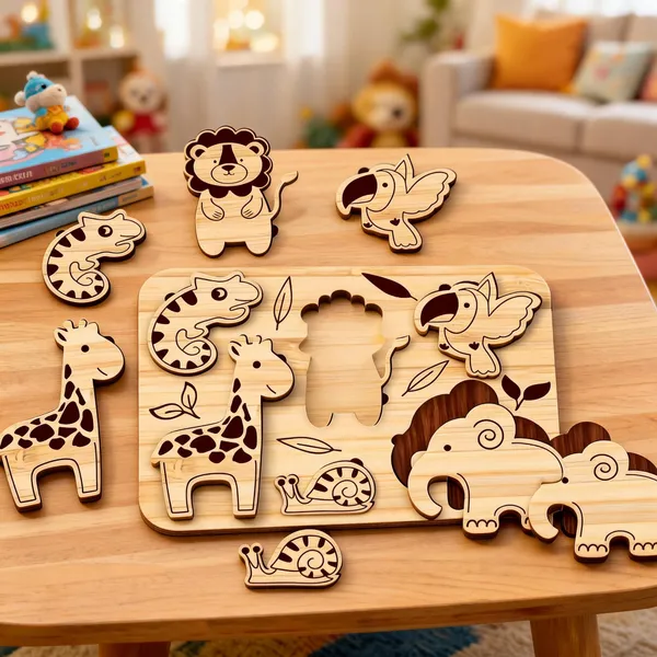 Pine_Mdf_Safari_Animals_Educational_Puzzle_Board_For_Kids_Set_Of_1