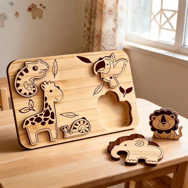 Pine_Mdf_Safari_Animals_Educational_Puzzle_Board_For_Kids_Set_Of_1