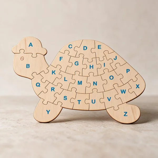 Pine_Mdf_Turtle_Alphabet_Jigsaw_Puzzle_For_Kids_Set_Of_1