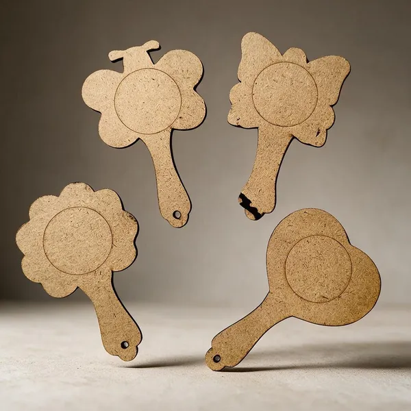 Pine_Mdf_Flower_Heart_Shape_Hand_Mirror_Craft_Blanks__Set_Of_4