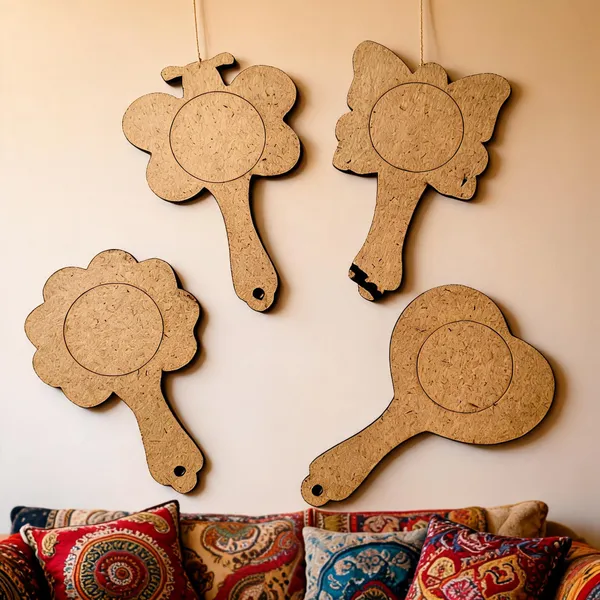 Pine_Mdf_Flower_Heart_Shape_Hand_Mirror_Craft_Blanks__Set_Of_4
