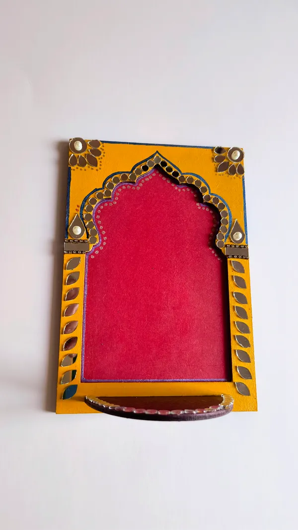 Pine_Mdf_Traditional_Floral_Arch_Wall_Mounted_Pooja_Mandir_Set_Of_1