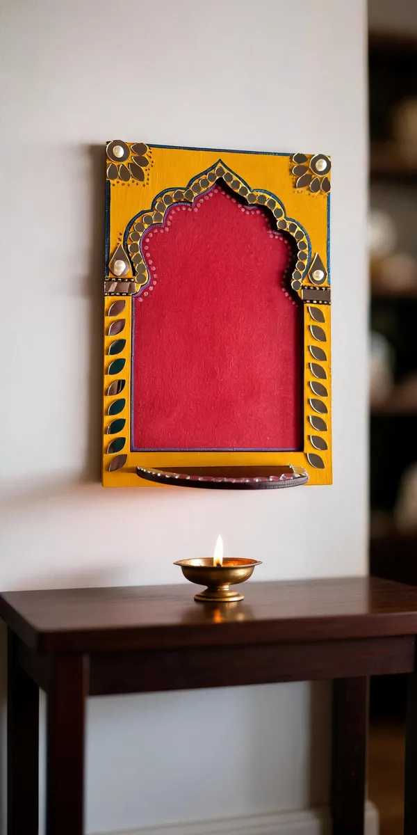 Pine_Mdf_Traditional_Floral_Arch_Wall_Mounted_Pooja_Mandir_Set_Of_1