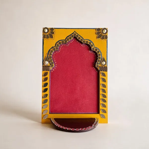Pine_Mdf_Traditional_Floral_Arch_Wall_Mounted_Pooja_Mandir_Set_Of_1