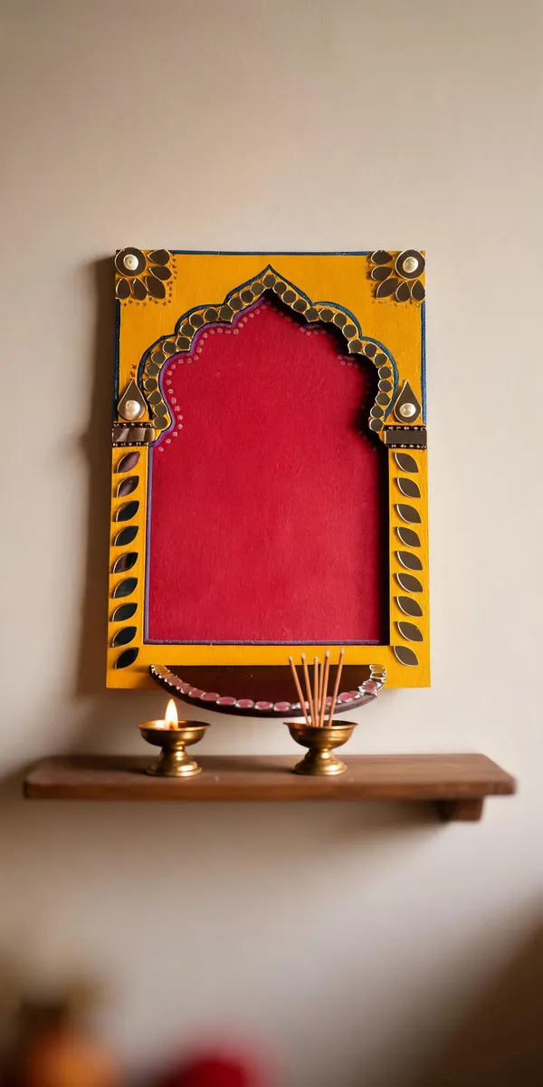 Pine_Mdf_Traditional_Floral_Arch_Wall_Mounted_Pooja_Mandir_Set_Of_1
