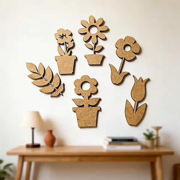 Pine_Mdf_Floral_Botanical_Craft_Cutouts__Set_Of_5