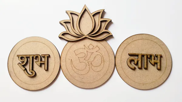 Pine_Mdf_Acrylic_Shubh_Om_Labh_Religious_Wall_Hanging_Set_Of_3