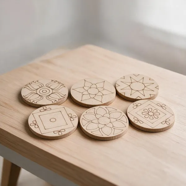 Pine_Mdf_Engraved_Mandala_Pattern_Coaster__Set_Of_6