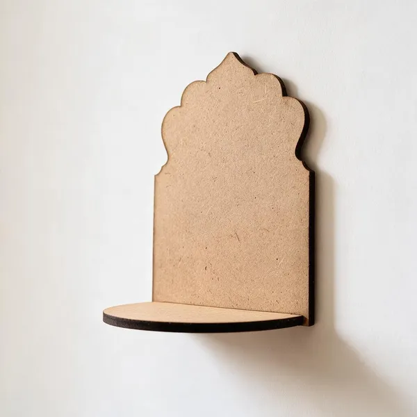 Pine_Mdf_Traditional_Scalloped_Arch_Wall_Mounted_Display_Shelf_Set_Of_1