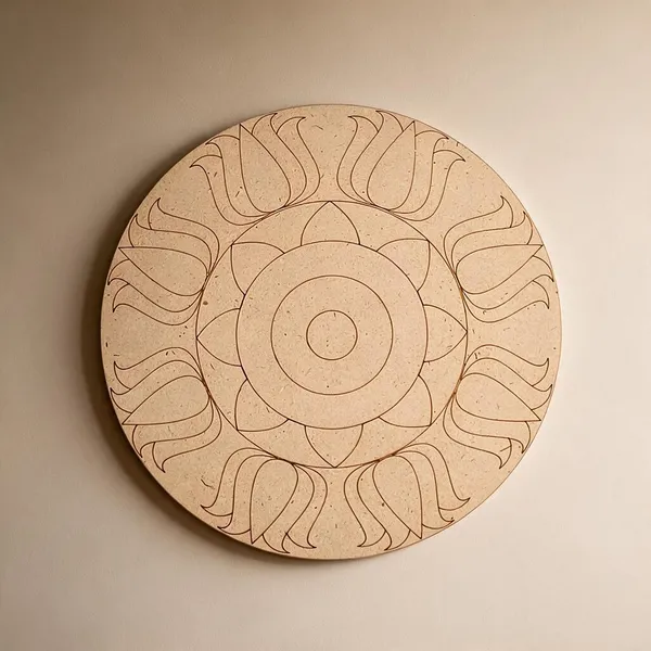 Pine_Mdf_Traditional_Floral_Mandala_Engraved_Round_Wall_Decor_Set_Of_1