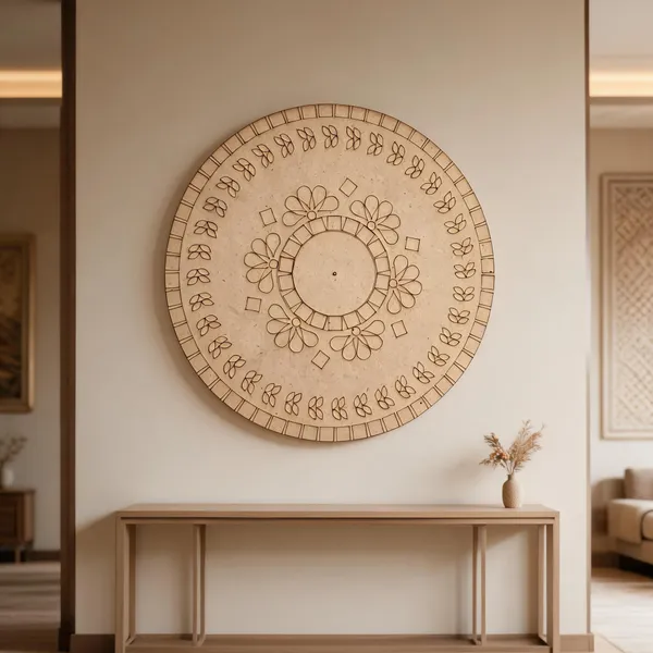 Pine_Mdf_Round_Floral_Mandala_Decorative_Wall_Panel_Set_Of_1