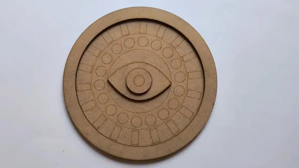 Pine_Mdf_Geometric_Concentric_Engraved_Round_Decorative_Board_Set_Of_1