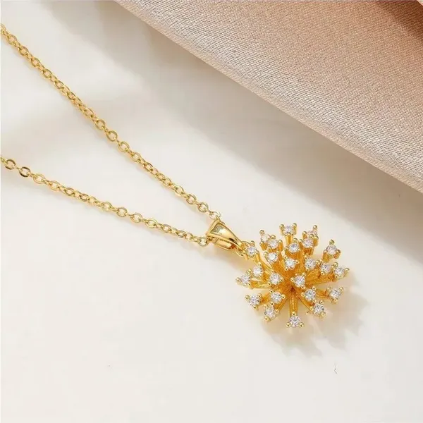 Gold_18K_Plated_Sunburst_Crystal_Pendant_Necklace_For_Women