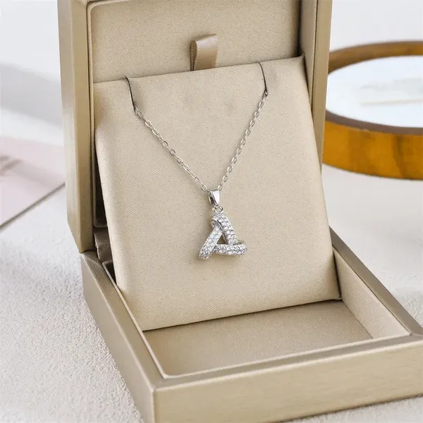 Silver_Stainless_Steel_Cz_Pave_Geometric_Triangle_Pendant_Necklace_For_Women