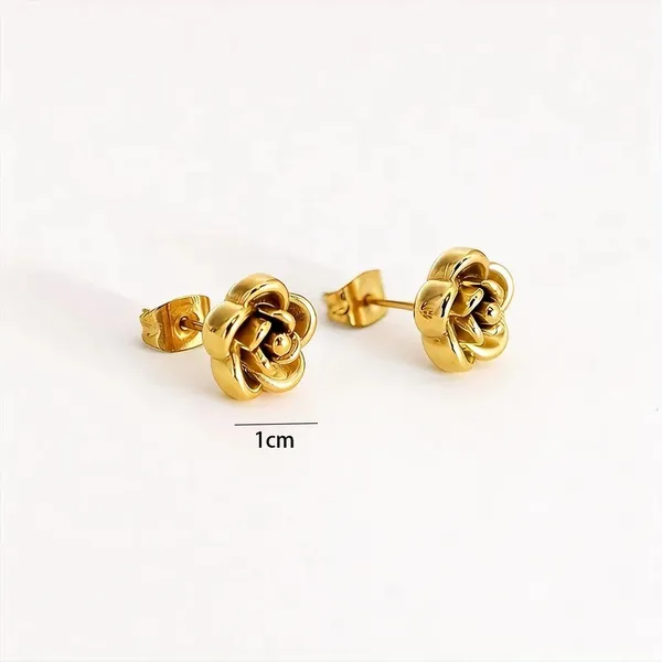 Handmade_Rose_Stud_Earrings_For_Women