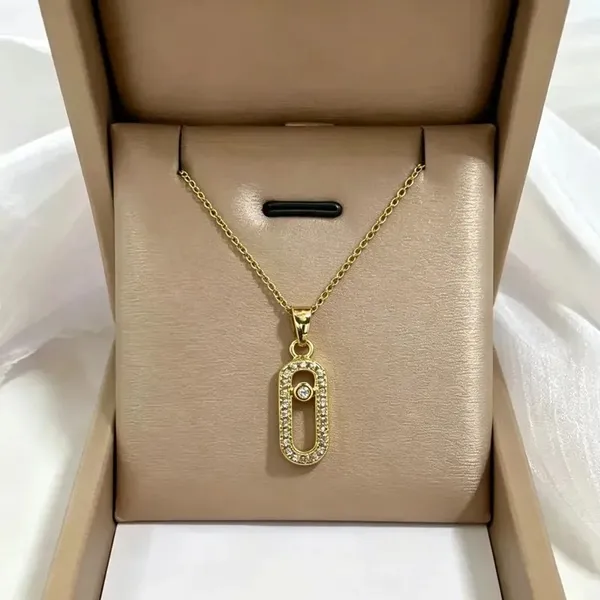 Pave_Set_Link_Frame_Retro_Inspired_Pendant_Necklace