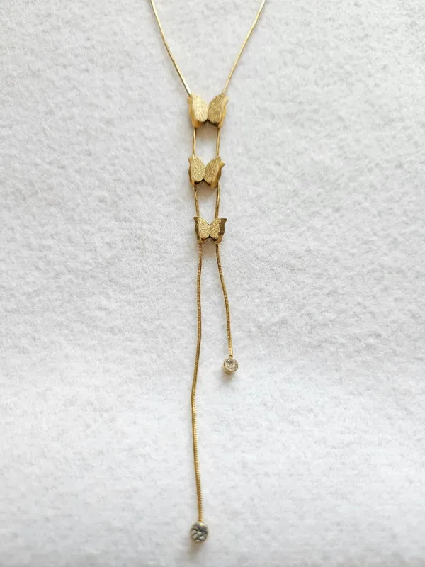 Gold_Stainless_Steel_Layered_Butterfly_Lariat_Necklace_For_Women