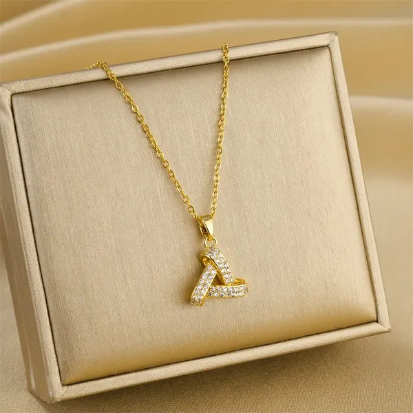 Gold_Stainless_Steel_Cz_Pave_Geometric_Triangle_Pendant_Necklace_For_Women