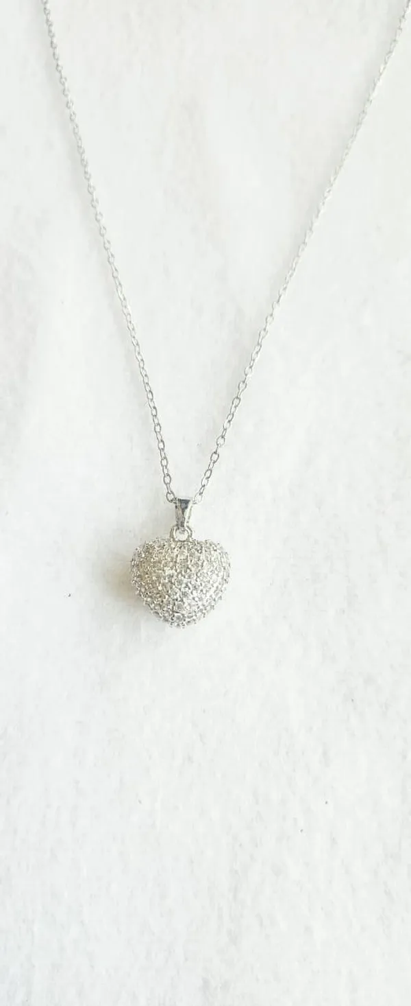 Silver_Stainless_Steel_Pave_Zircon_Heart_Pendant_Necklace_For_Women