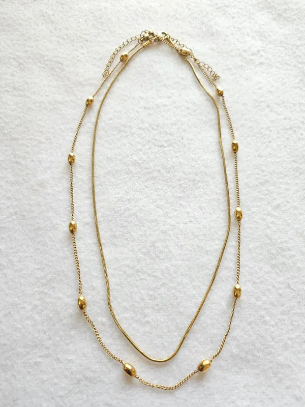 Gold_18K_Plated_Layered_Beaded_Chain_Necklace_For_Women