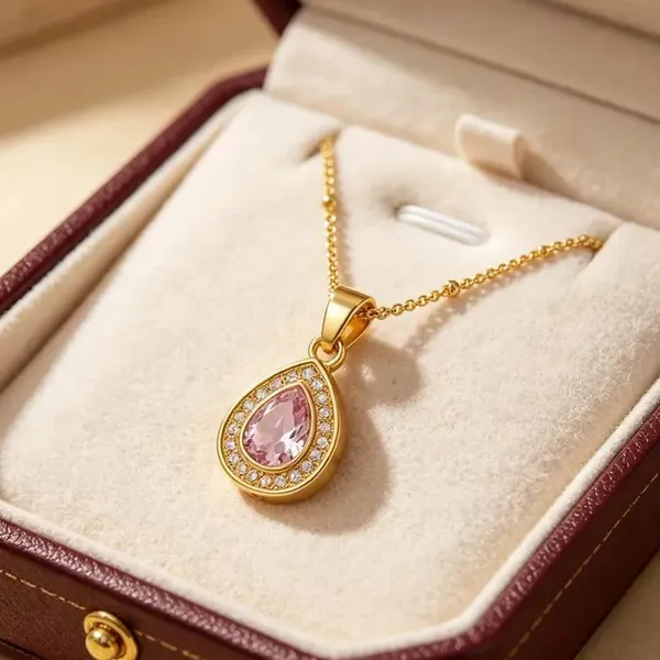 Vintage_Necklace_Inspired_Pear_Cut_Teardrop_Shaped