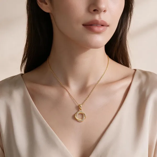 Charming_Openwork,_Fruit_Inspired_Apple_Silhouette_Pendant_Necklace_With_Sparkling_Clear_Zircon_Stones_Accent_The_Geometric_Cutout_Design_(Gold)