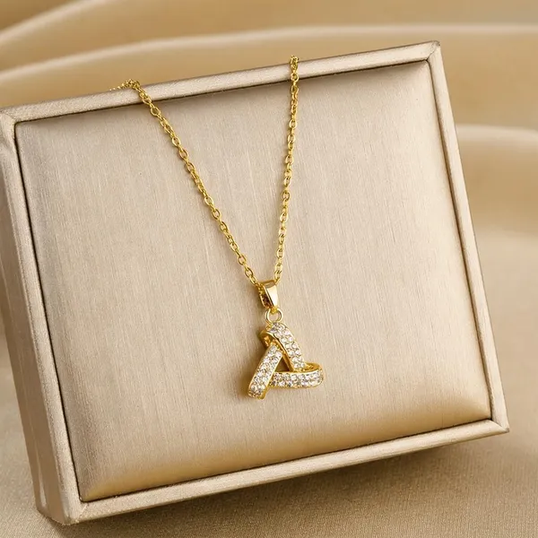 Gold_Stainless_Steel_Cz_Pave_Geometric_Triangle_Pendant_Necklace_For_Women