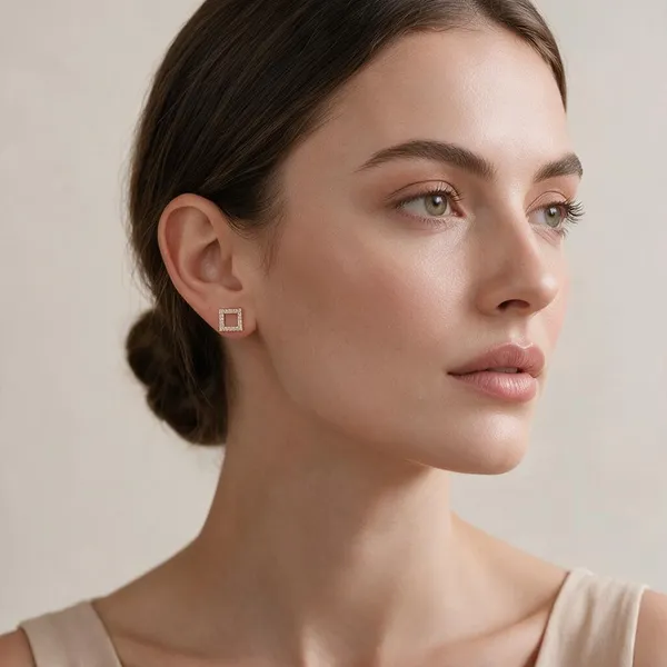 Versatile_Square_Pave_Set_Stud_Earrings_Featuring_Full_Halo_Of_Brilliant_Clear_Cubic_Zirconia_Stones_(Silver)