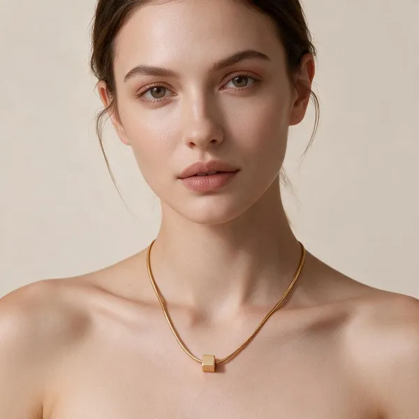 Sliding_3D_Cube_Bead_Pendant_Suspended_On_A_Sleek,_Snag_Free_Flexible_Snake_Chain_(Gold)