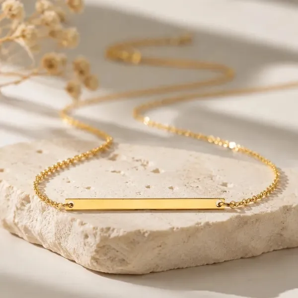 Gold_14K_Plated_Minimal_Horizontal_Bar_Pendant_Necklace_For_Women