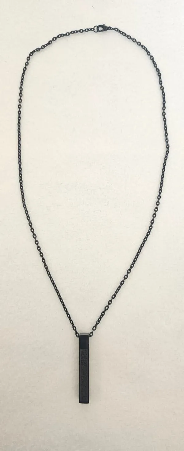Black_Stainless_Steel_Engraved_Rectangular_Bar_Pendant_Necklace_For_Women