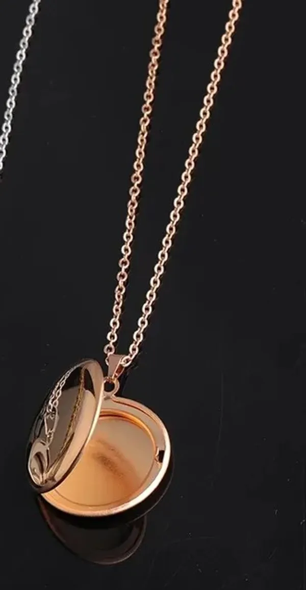 Rose_Gold_Steel_Oval_Locket_Pendant_Necklace_For_Women