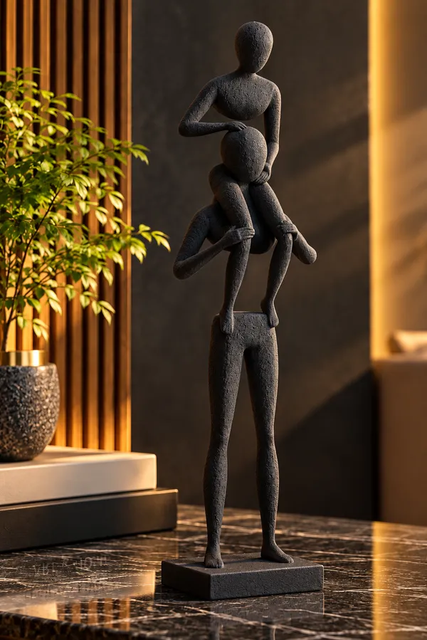3D_Printed_PLA_The_Bond_of_Togetherness_–_Abstract_Family_Sculpture_|_Premium_Decorative