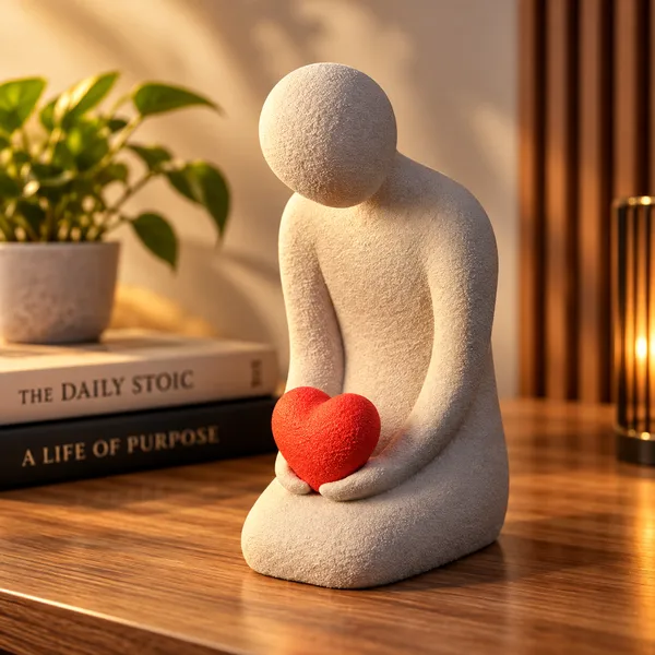 3D_Printed_PLA_Heart_of_Compassion_–_Minimalist_Love_Sculpture_|_Decorative_Figurine