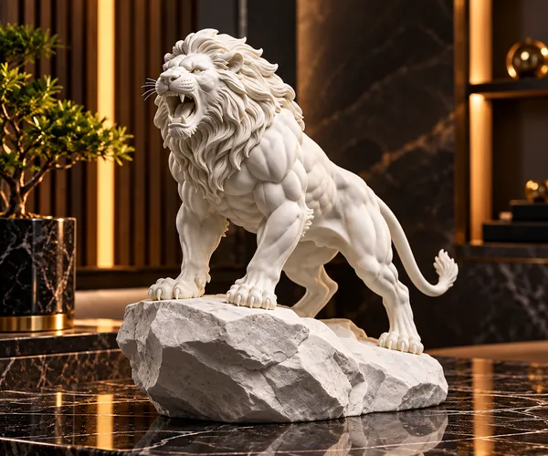 3D_Printed_PLA_King_of_the_Wild_–_Roaring_Lion_Sculpture_|_Premium_Luxury_Decorative