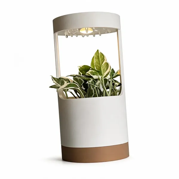 Pla_Modern_Cylindrical_Indoor_Plant_Pot_With_Light