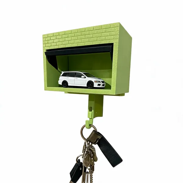 Pla_Car_Design_Wall_Mounted_Key_Holder