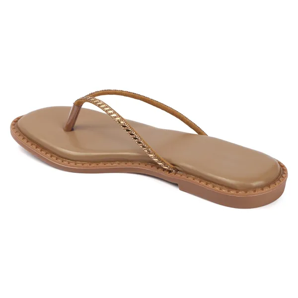 Bronze_Handcrafted_Braided_Strap_Flat_Chappal