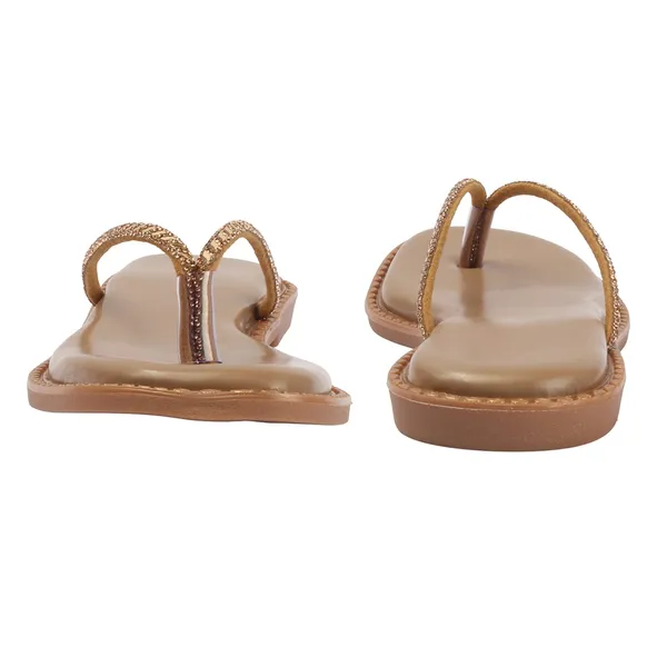 Bronze_Handcrafted_Braided_Strap_Flat_Chappal