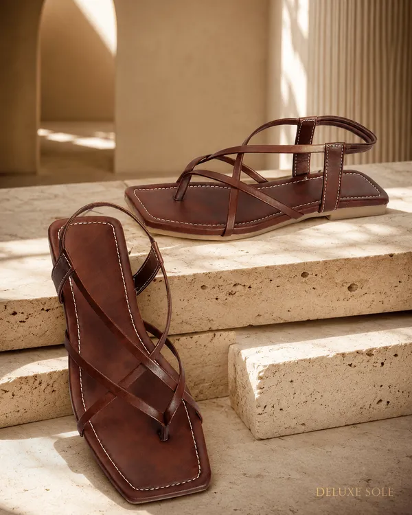 Brown_Handcrafted_Strappy_Toe-Loop_Flat_Chappal