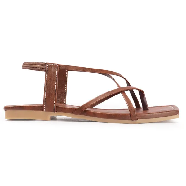 Brown_Handcrafted_Strappy_Toe-Loop_Flat_Chappal