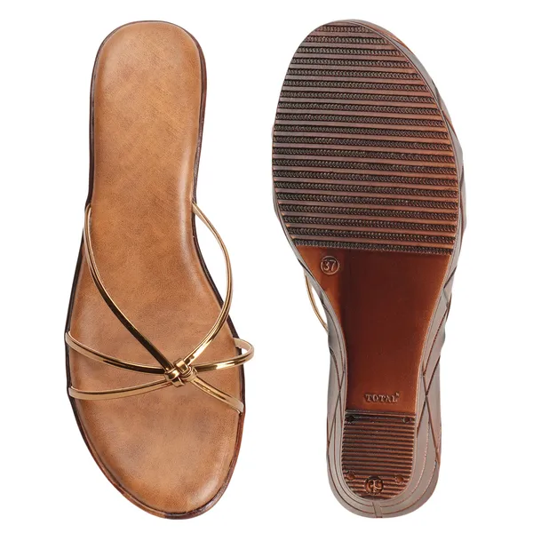 Bronze_&_Gold_Handcrafted_Strappy_Wedge_Chappal