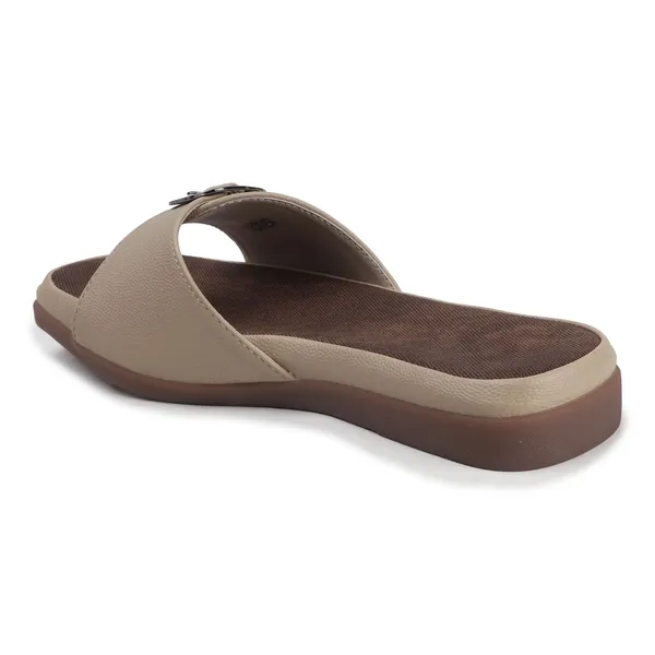 Beige_Handcrafted_Cushioned_Buckle_Slide_Chappal