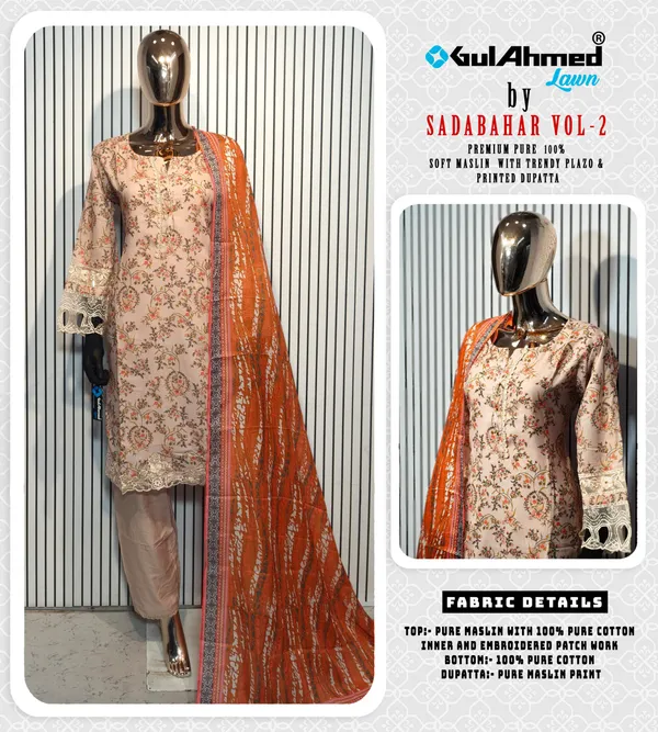 Gulahmed_Lawn_-_Sadabahar_Pure_Maslin_Lawn_Super_Hit_Vol-1